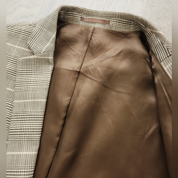 DEVRED Plaid Blazer 38 L - Picture 7 of 8